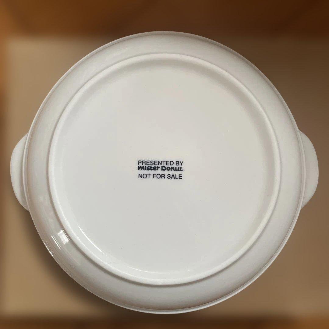 ミスタードーナツ 非売品 皿 オレンジ柄 — image 2