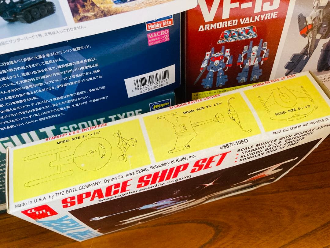 【未開封】amt スタートレックプラモデル スペースシップセット — image 3
