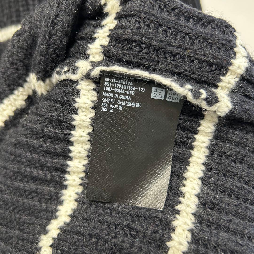 【UNIQLO】メンズ ニット ボーダー カジュアル シンプル 1117 — image 3