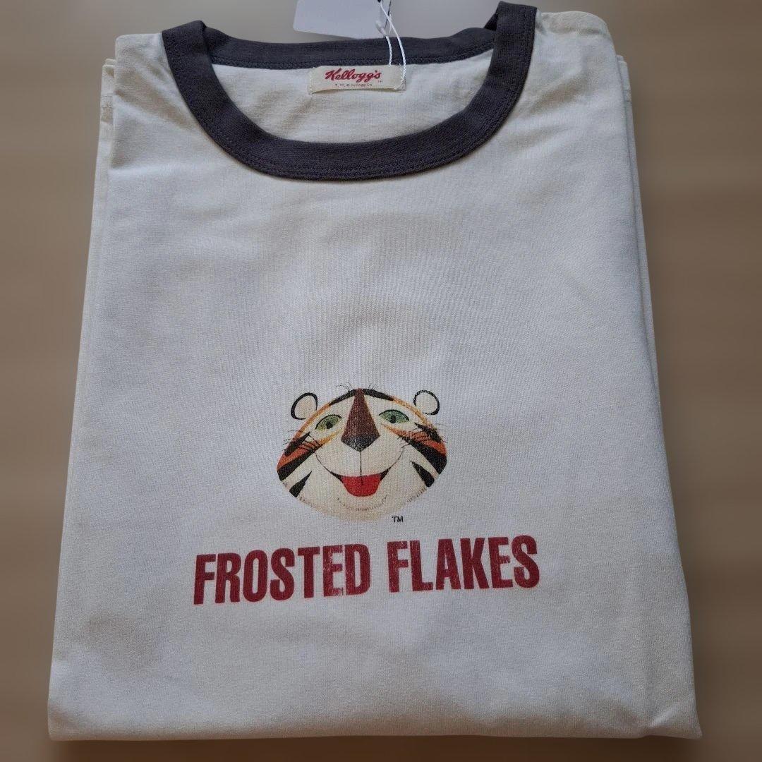 KELLOGG'S　別注 ヴィンテージプリント半袖リンガーTシャツ — image 5