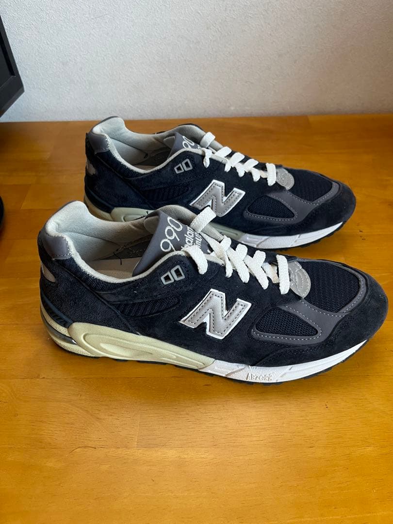 ニューバランス M990NV2 USA製 ネイビー　25.0㎝ — image 2