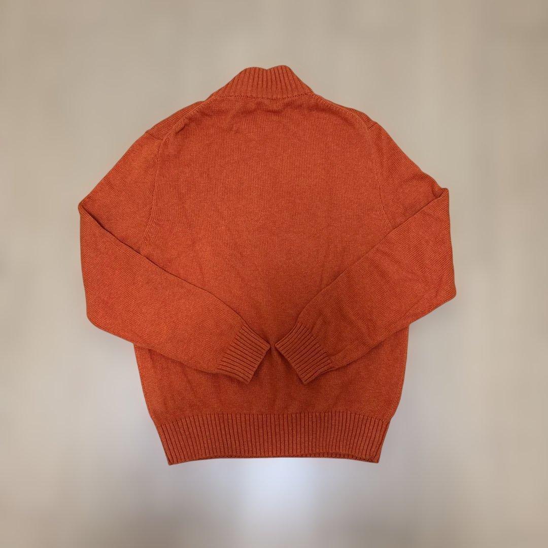 Polo Ralph Lauren ハーフジップ ニット オレンジ M — image 2