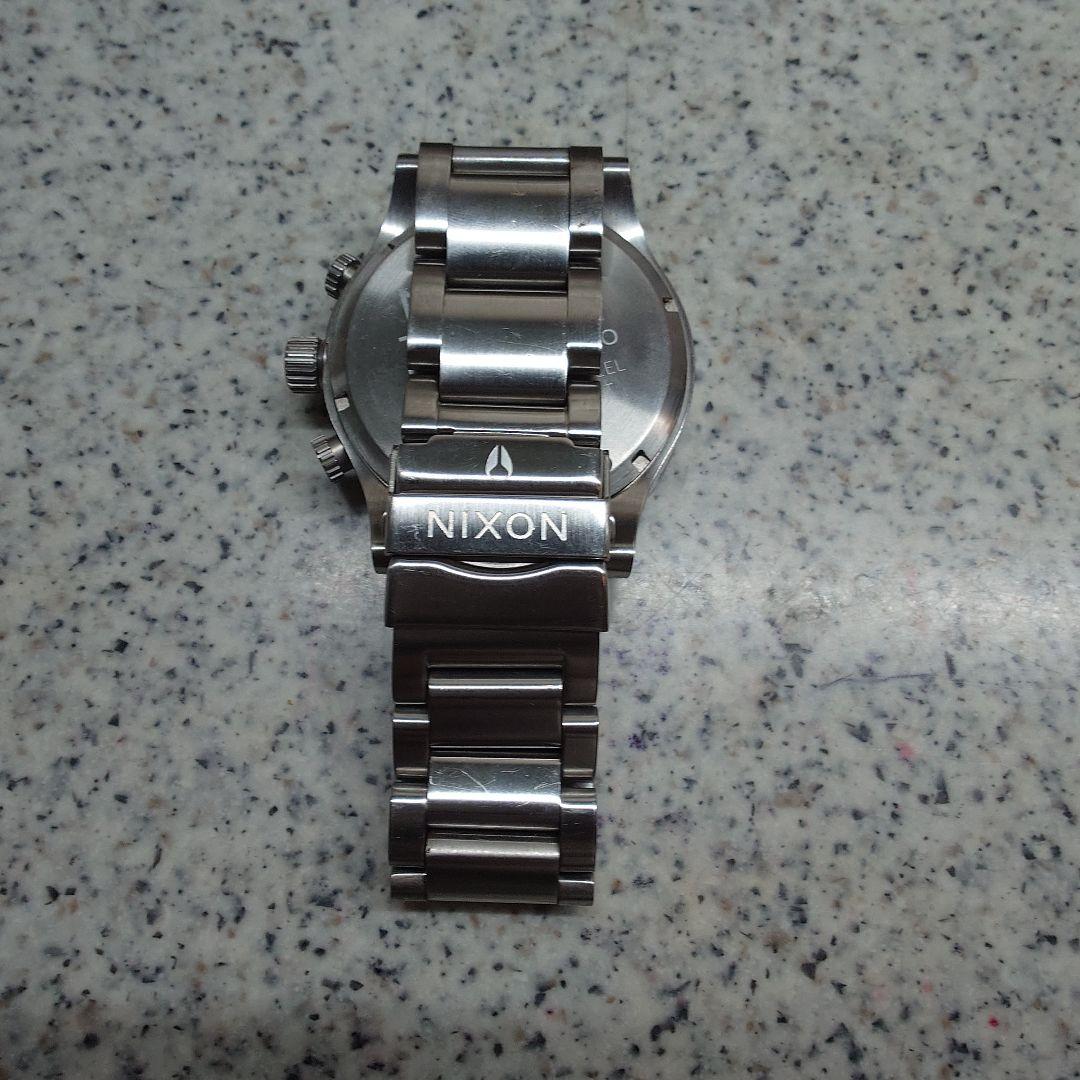 ニクソン NIXON 腕時計 クロノグラフA083-100 シルバー ホワイト — image 4