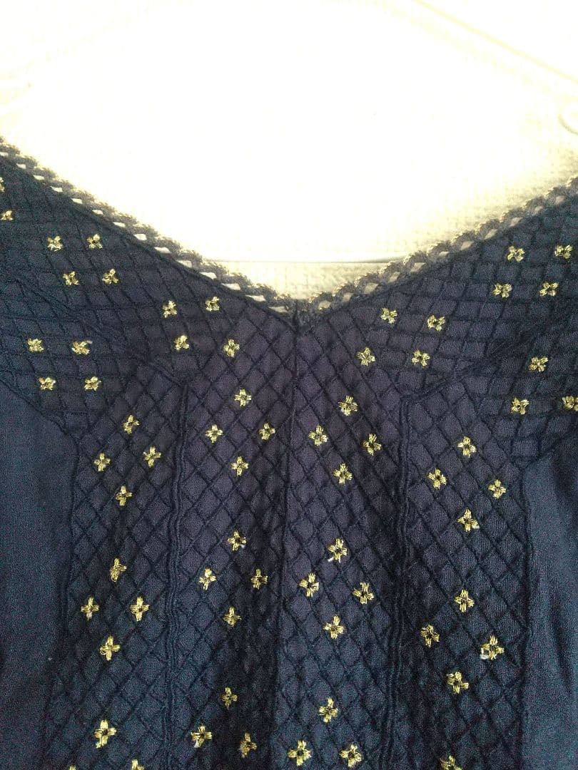 green label relaxing 刺繍ワンピース — image 3