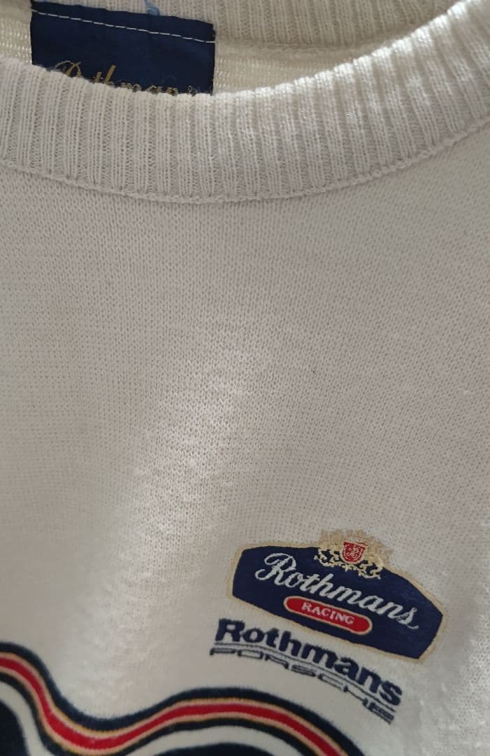 Rothmans ロスマンズ ポルシェ PORSCHE セーター 当時物 — image 3