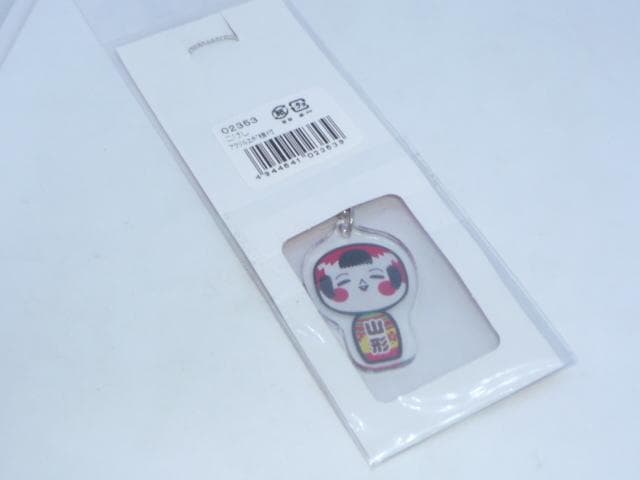 a★新品★山形こけし　アクリルチャーム根付ストラップ — image 3