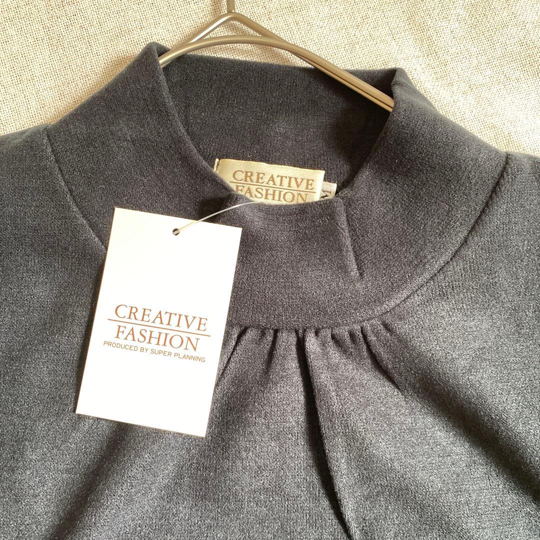 未使用*CREATIVE FASHION ハイネック　長袖カットソー　M — image 2