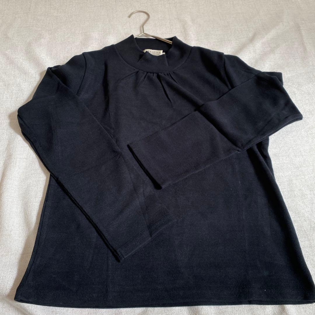 未使用*CREATIVE FASHION ハイネック　長袖カットソー　M — image 4