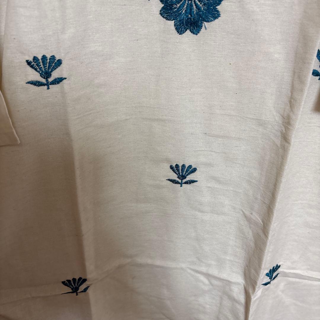 インド夏用　khadi cotton cord set — image 4