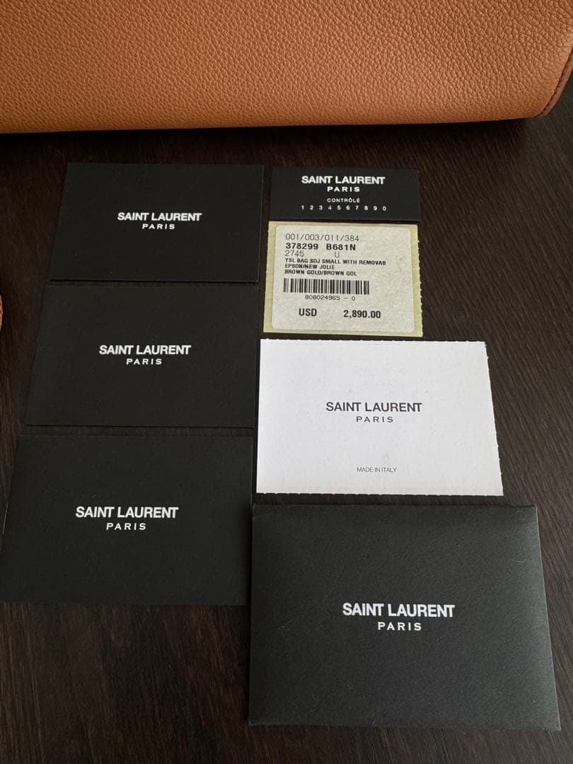SAINT LAURENT サックドジュール スモール 茶 — image 2