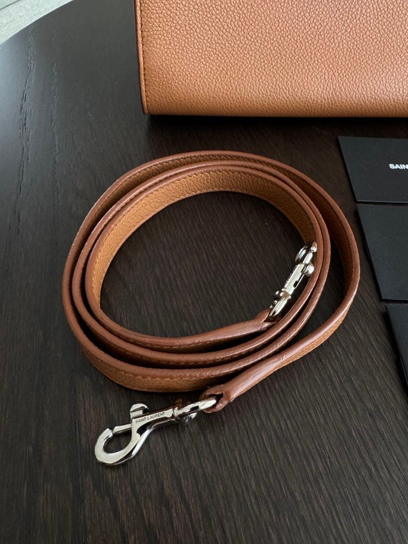 SAINT LAURENT サックドジュール スモール 茶 — image 3