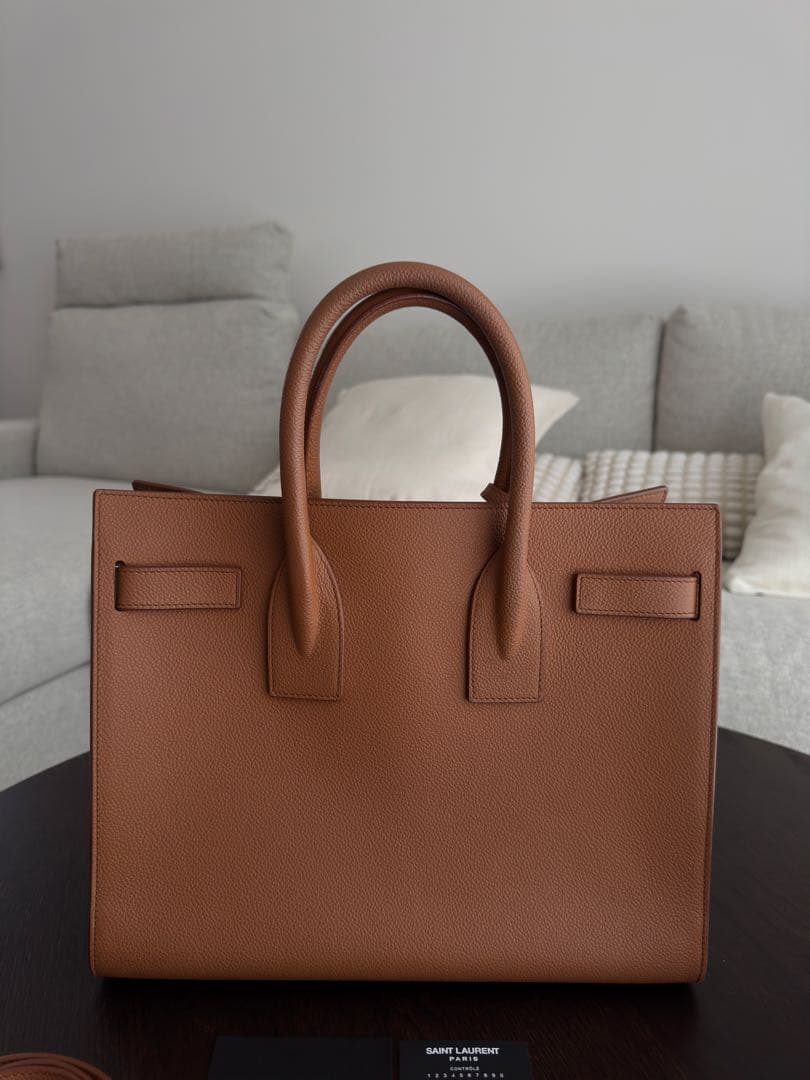 SAINT LAURENT サックドジュール スモール 茶 — image 5