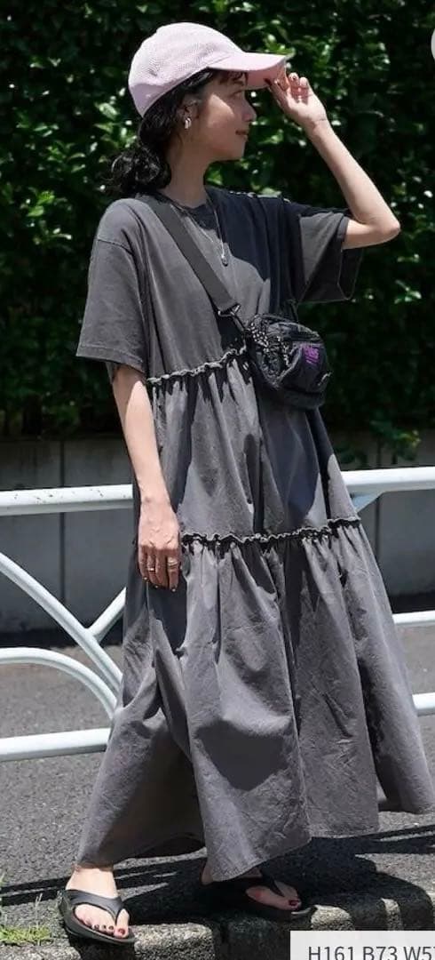 フリークス　ピグメント半袖ワンピース — image 2