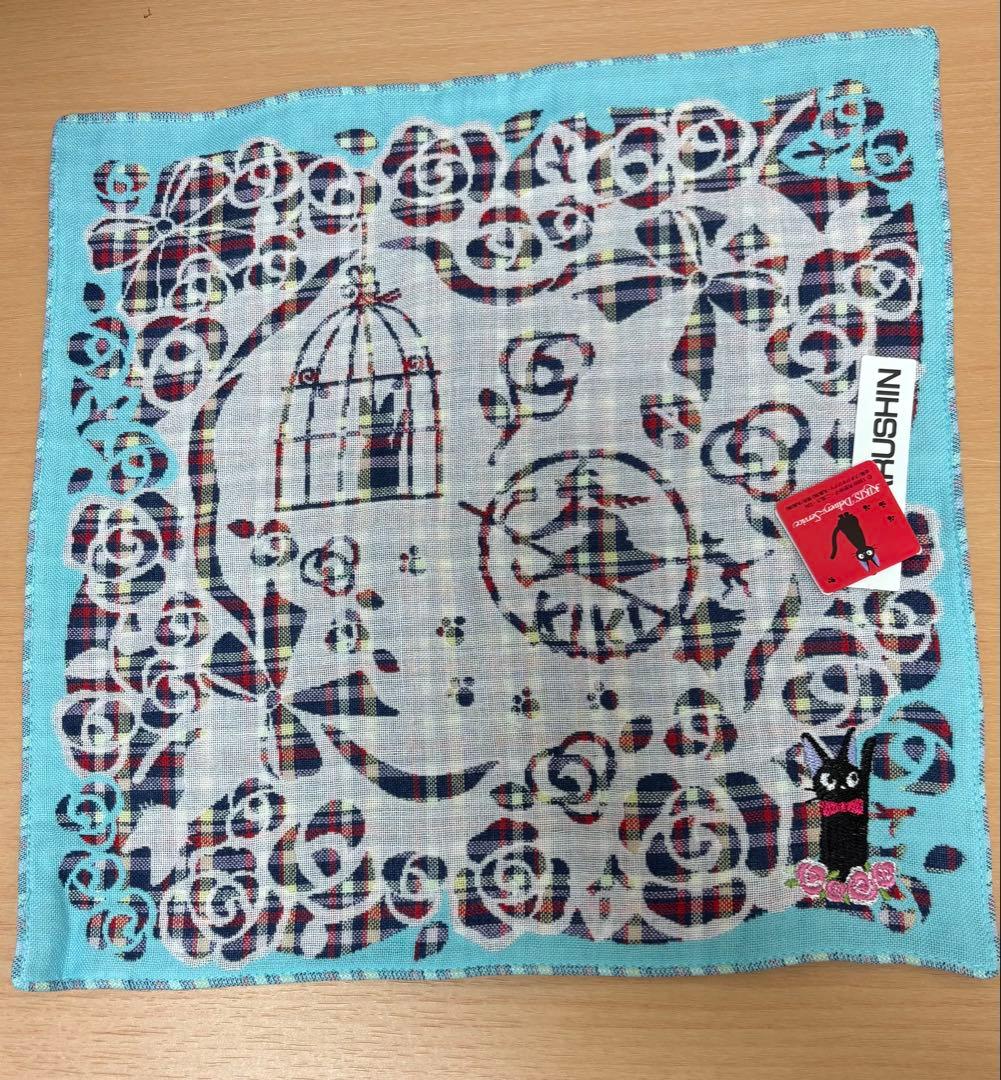 【新品】ジブリ刺繍入りハンカチ4枚セット — image 3
