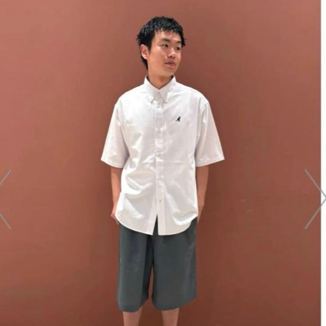 【新品】 ユナイテッドアローズ KANGOL別注 オックスフォード 白シャツ — image 5