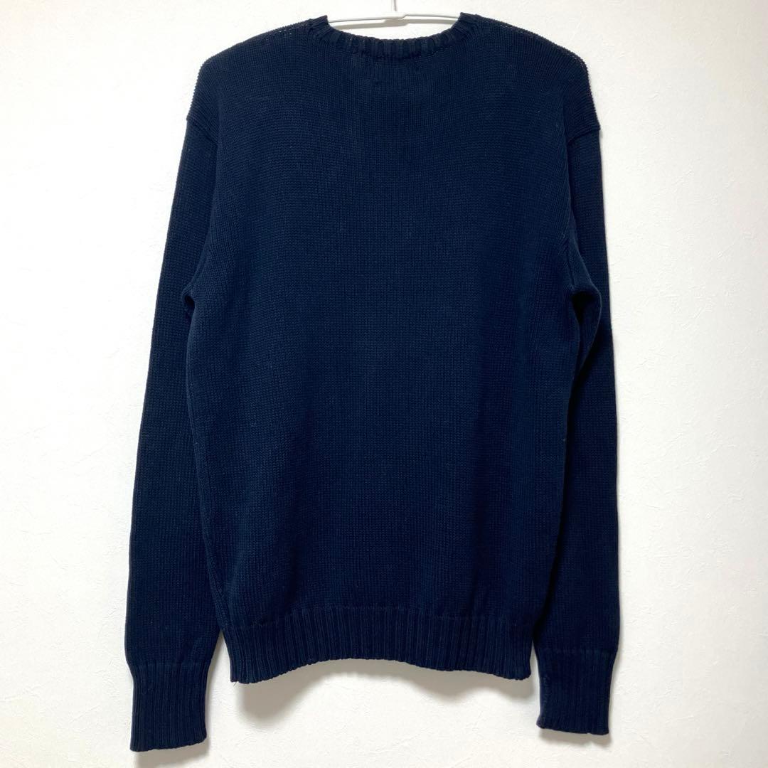 POLO RALPH LAUREN コットンニット ネイビー ポロラルフローレン — image 3
