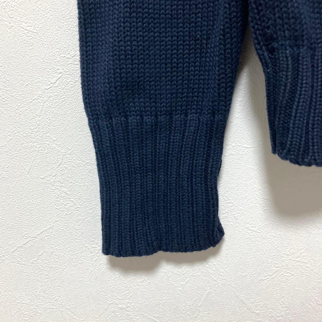 POLO RALPH LAUREN コットンニット ネイビー ポロラルフローレン — image 5