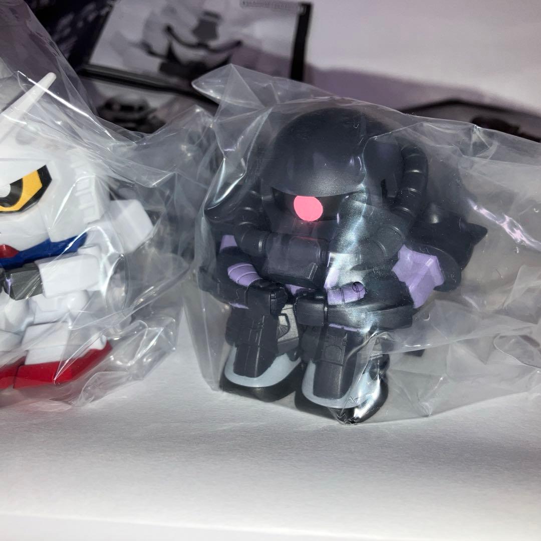 まちぼうけ　ガンダムの場合　Lサイズ　ガンダム（瞳あり）ザク（高機動）　計３個 — image 4