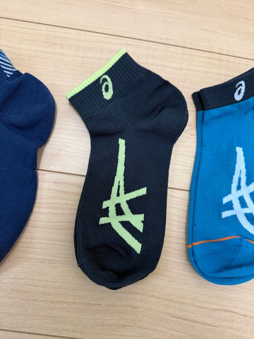 asics アシックス アンクルソックス 4足セット23~25cm — image 3
