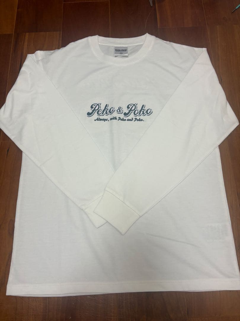 Peko & Poko 長袖 Tシャツ ホワイト Lサイズ — image 2
