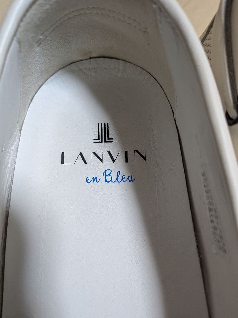【メンズ】26cmLANVIN en Bleu メッシュ ホワイト — image 3