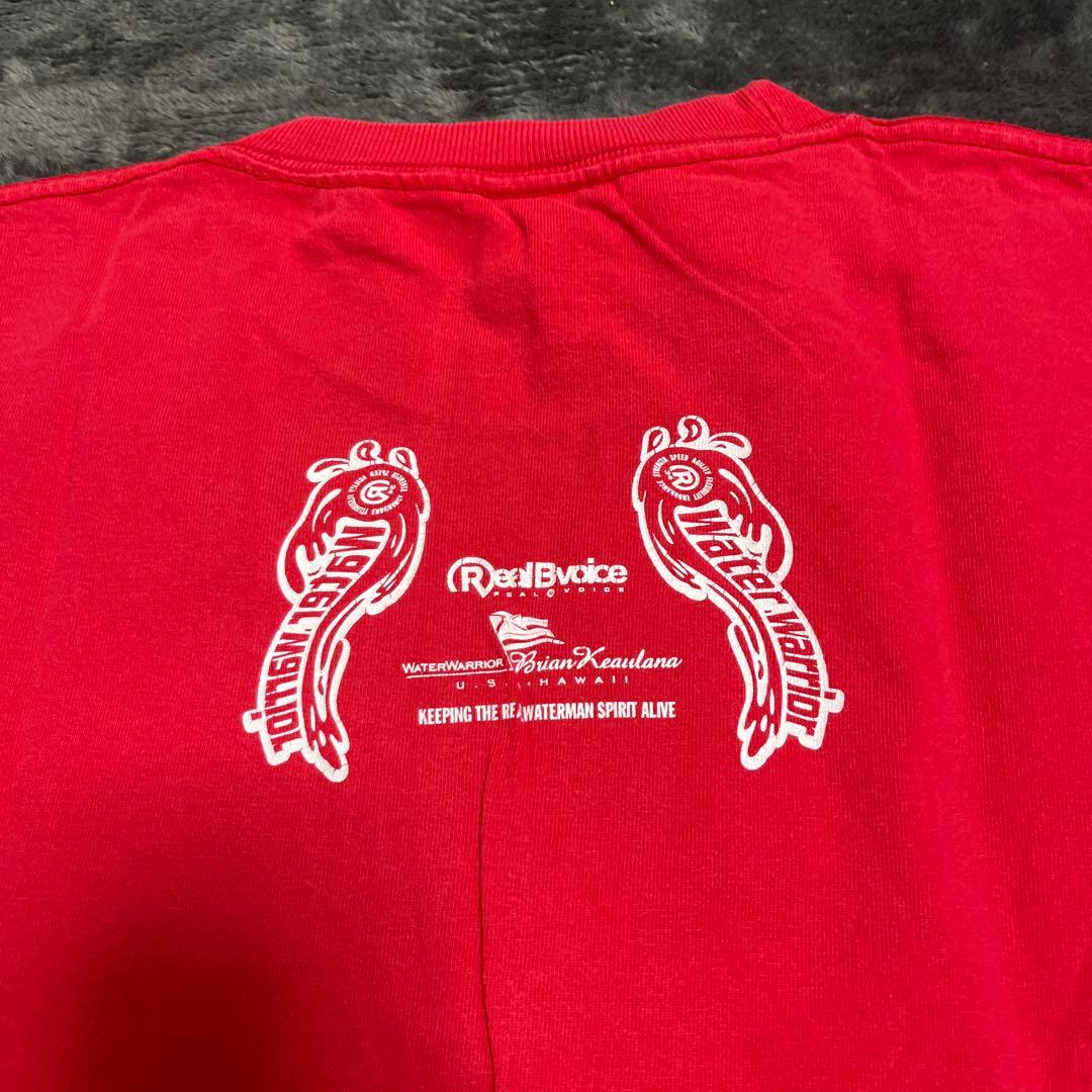 Real Voice レッド Tシャツ Lサイズ — image 4