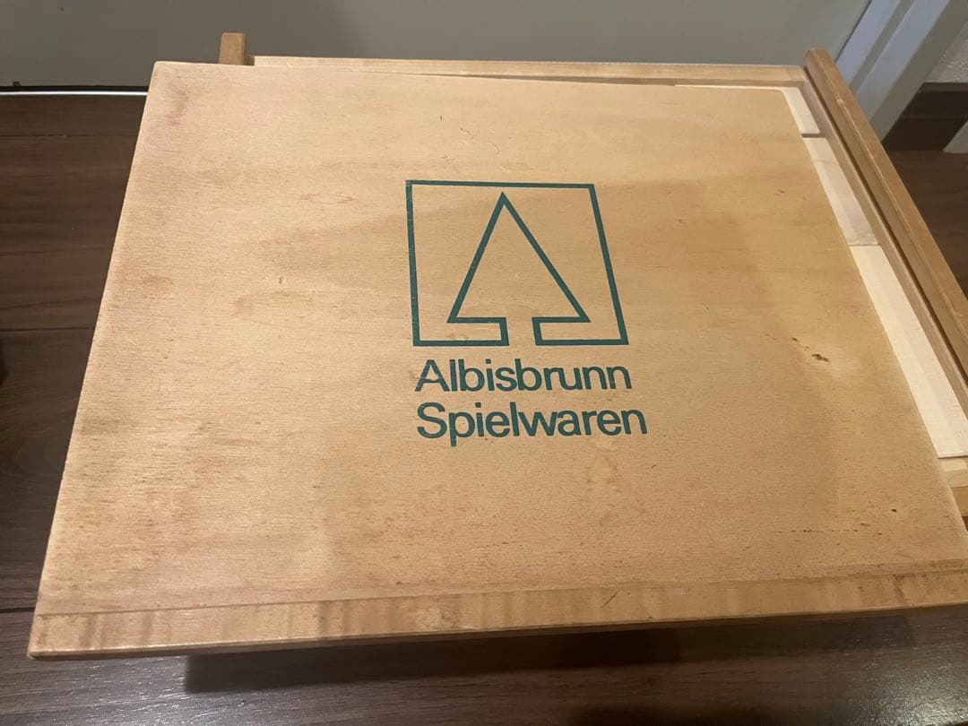 Albisbrunn アルビスブラン　木製積み木セット 50ピース　木箱入り — image 4