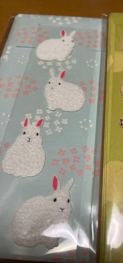 ミドリ うさぎ レターセット シール付 便箋 封筒 — image 3