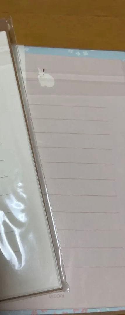 ミドリ うさぎ レターセット シール付 便箋 封筒 — image 4