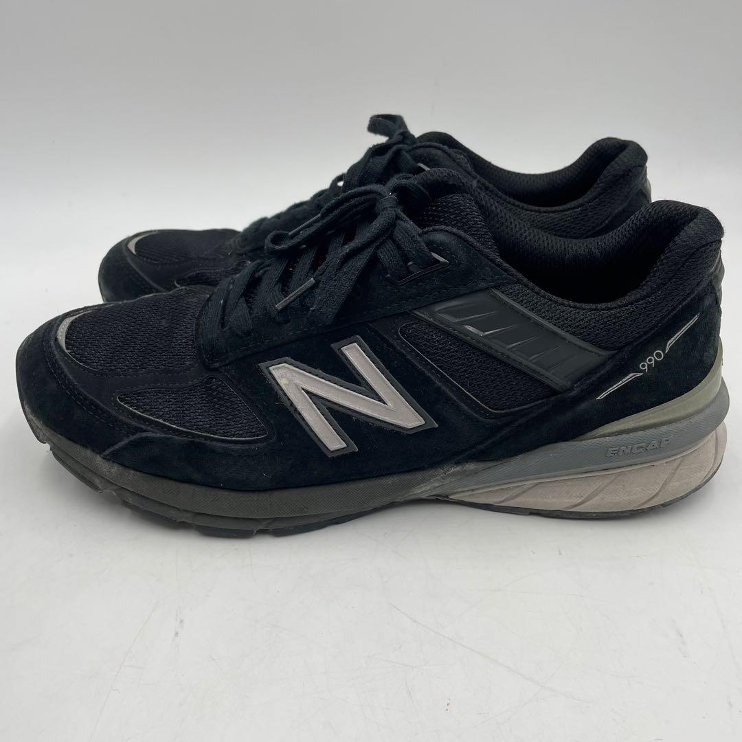 NEW BALANCE M990BK5 BLACK USA製　28cm — image 4
