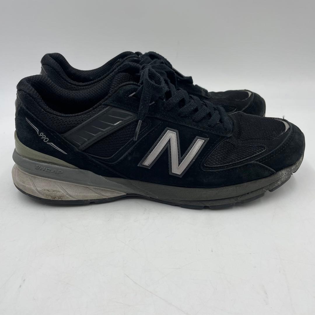 NEW BALANCE M990BK5 BLACK USA製　28cm — image 5