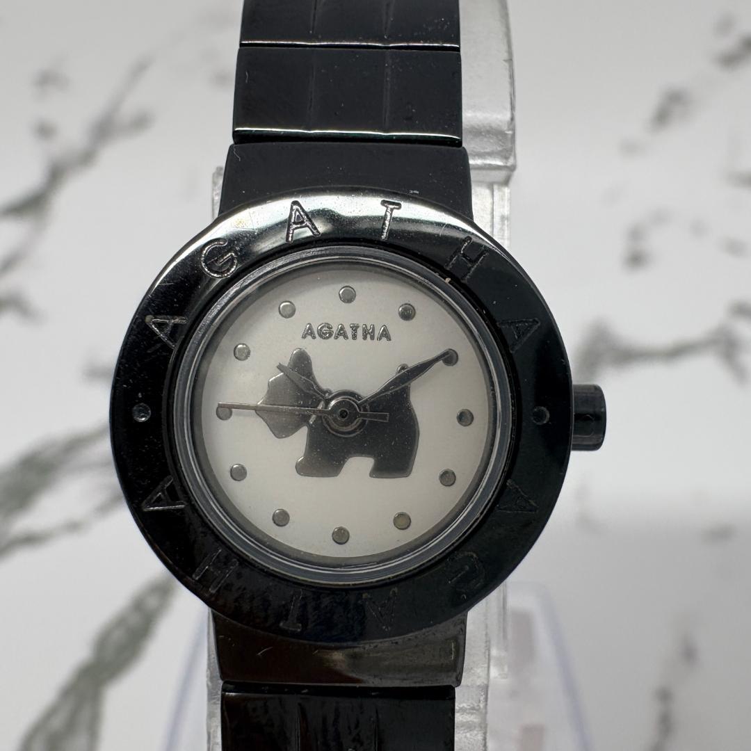 【稼動品】AGATHA アガタ ラウンド ブラック ドッグ — image 2