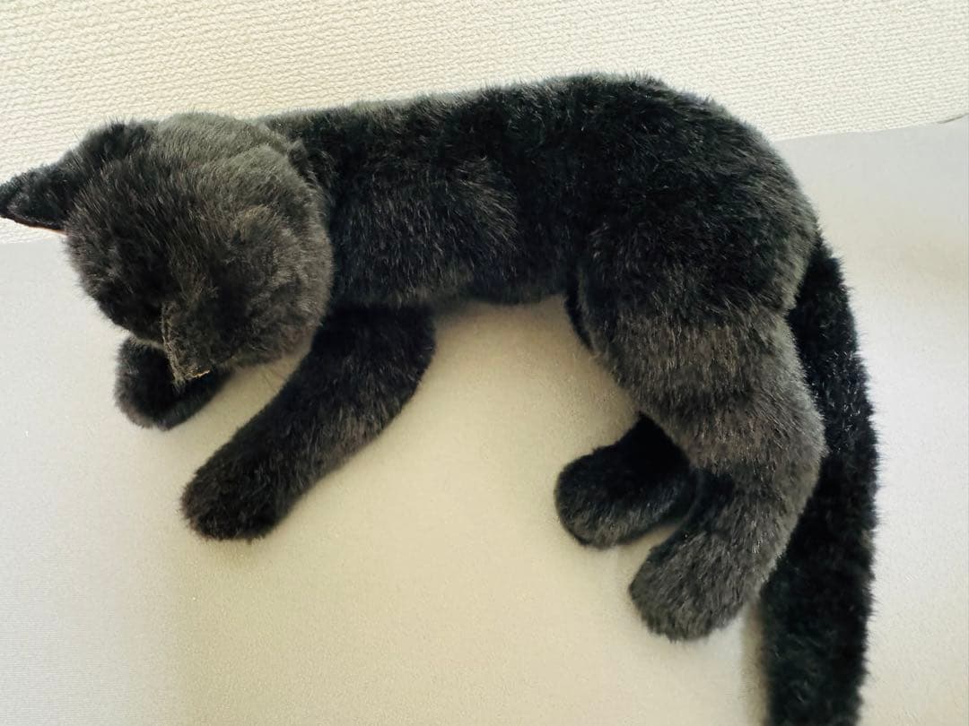 童心　DOUSIN 黒猫ぬいぐるみ　日本製 — image 3