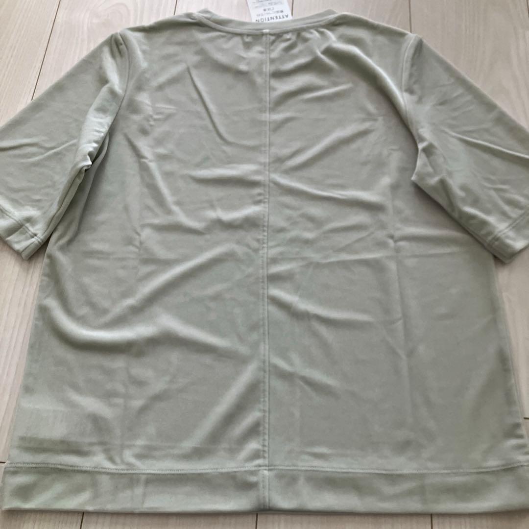 《andGIRL掲載》ベロアボクシーTシャツ【洗濯機洗い可】index — image 5