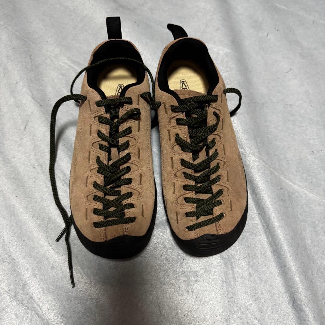 KEEN ジャスパー 26.5 ベージュ 美品 純正赤紐含む4種　JASPER — image 2