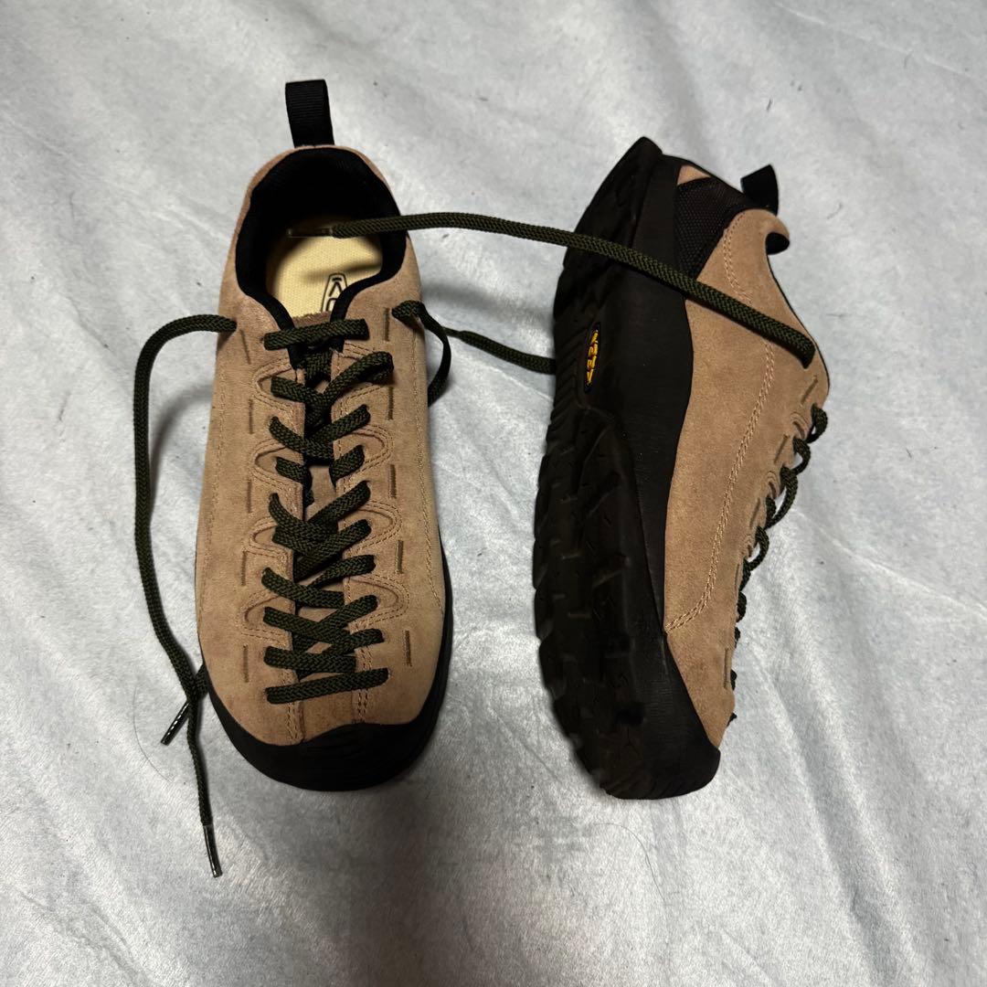 KEEN ジャスパー 26.5 ベージュ 美品 純正赤紐含む4種　JASPER — image 3