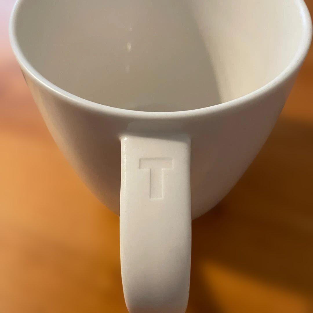 Starbucks マグカップ ホワイト ロゴ エンボス — image 4