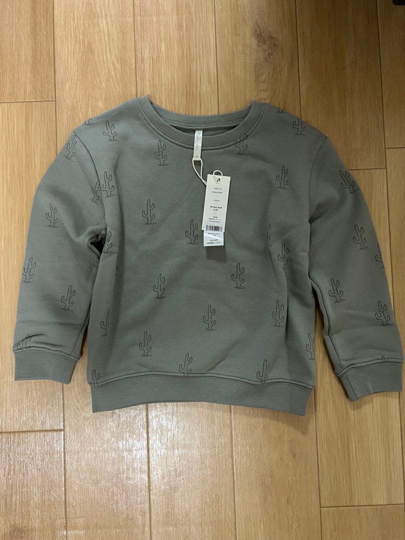 ライリーアンドクルー　トレーナー　オリーブ色　新品未使用タグ付き✨ — image 2
