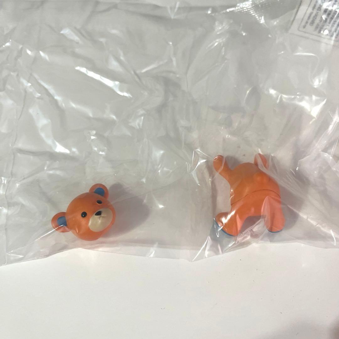 グラニフ ミニチュアコレクション コントロールベア オレンジ×スカイブルー — image 3
