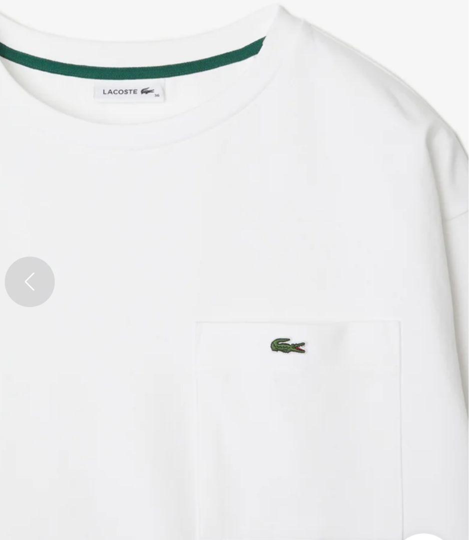 LACOSTE レディース COOLMAX ミラノリブクルーネックプルオーバー — image 4