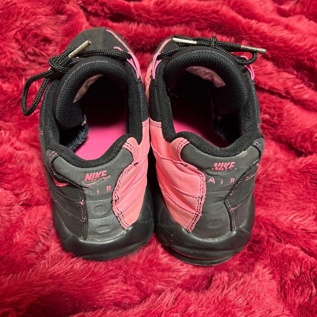 NIKE Air Max 95 ブラック ピンク スニーカー — image 2