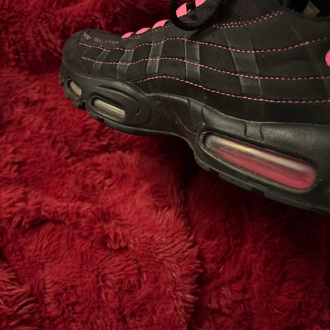 NIKE Air Max 95 ブラック ピンク スニーカー — image 5