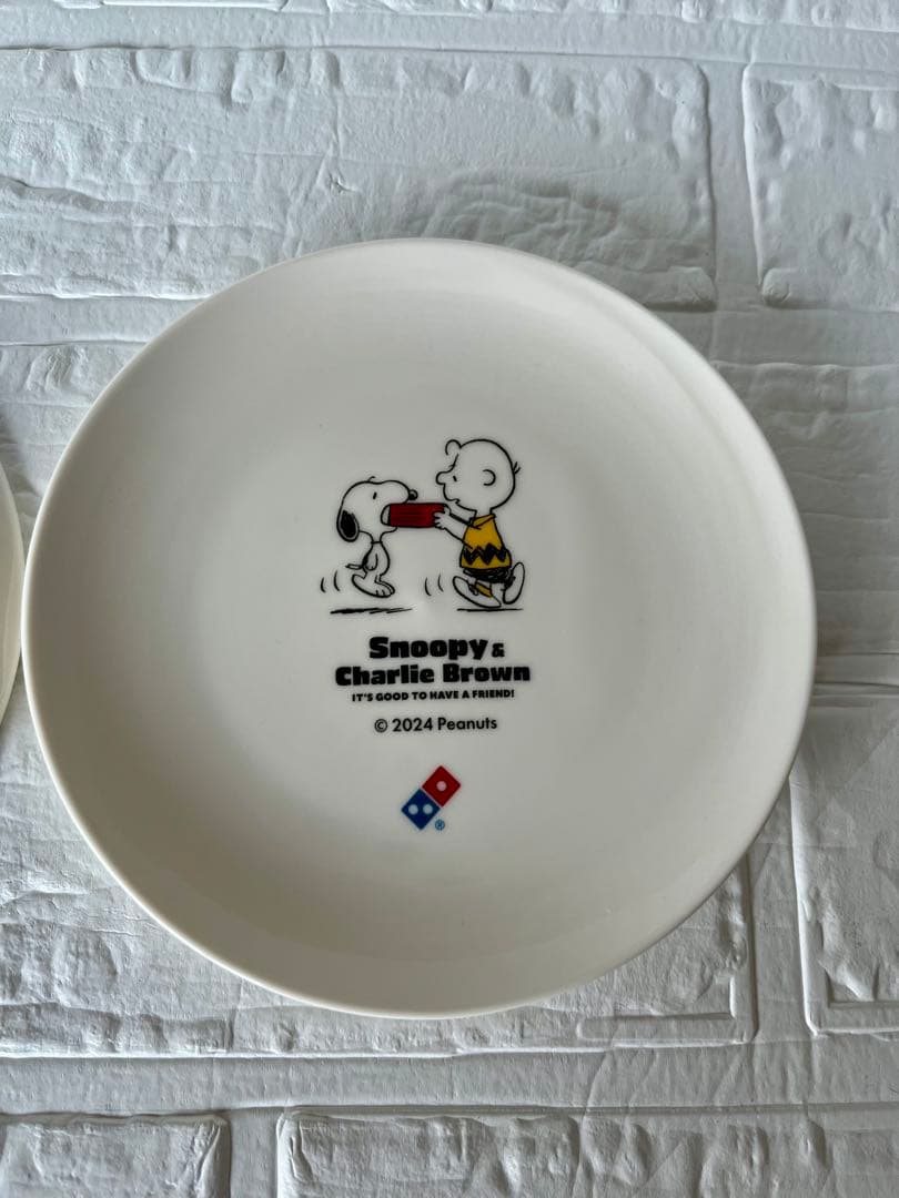 新品未使用 ドミノピザ スヌーピー プレート 5枚セット — image 2