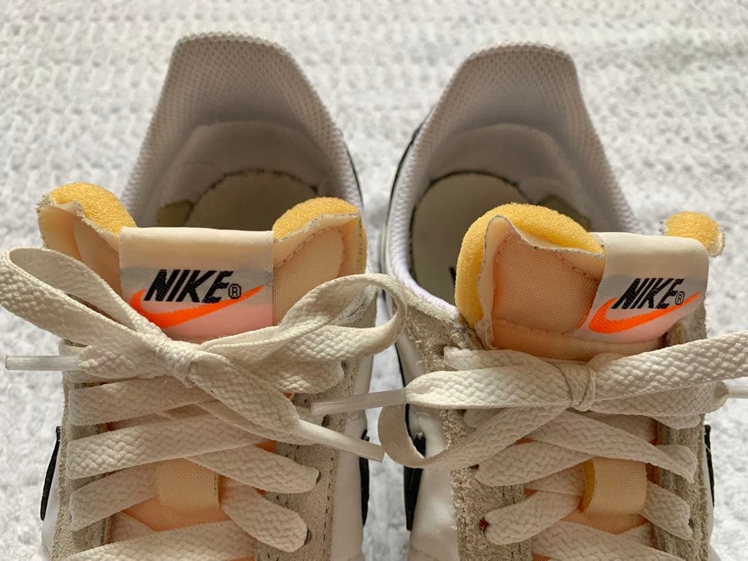 NIKE ナイキ ワッフルトレーナー ナイロン ホワイト スニーカー 23.5 — image 3