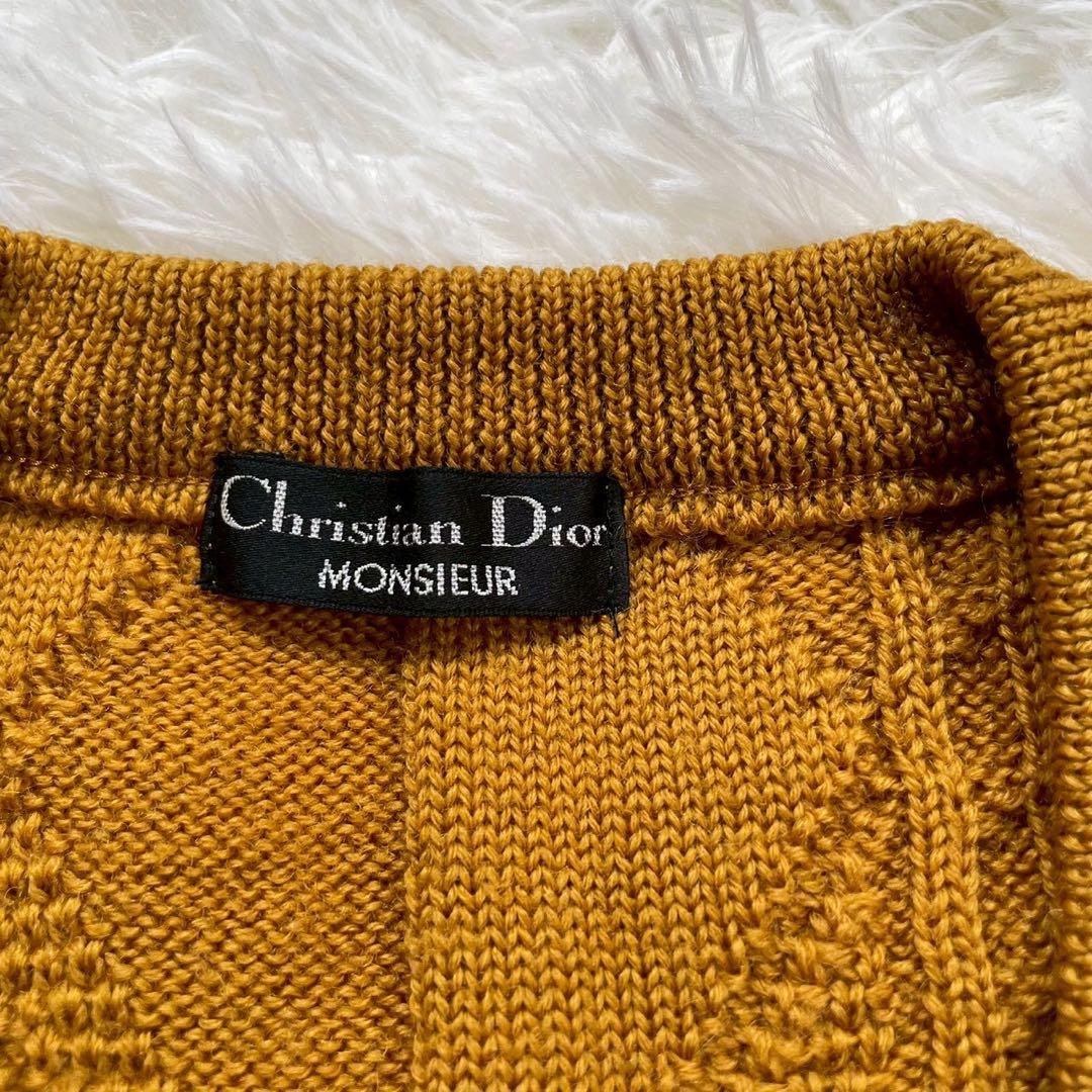 【ChristianDiorMONSIEUR】希少マスタードウール100%ニット — image 3