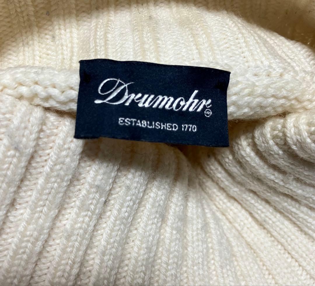 Drumohr／ドルモアのタートルネックニットセーター　50サイズ　送料無料 — image 3