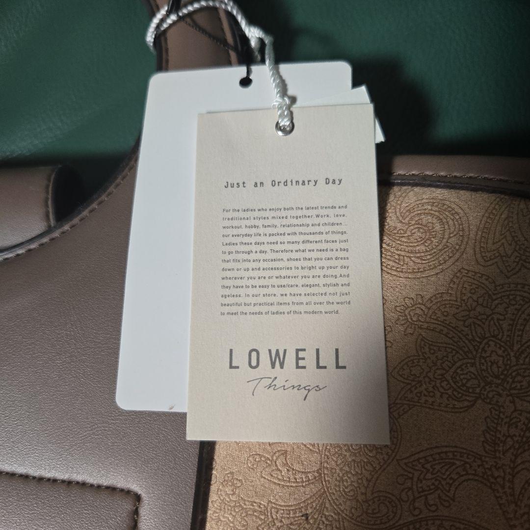LOWELL things　ハンドバッグ　ペイズリー柄　ショルダー付き — image 3