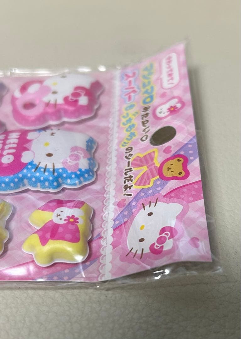 B45 ハローキティ　マシュマロ スーパーモッチリシール　未使用 — image 3