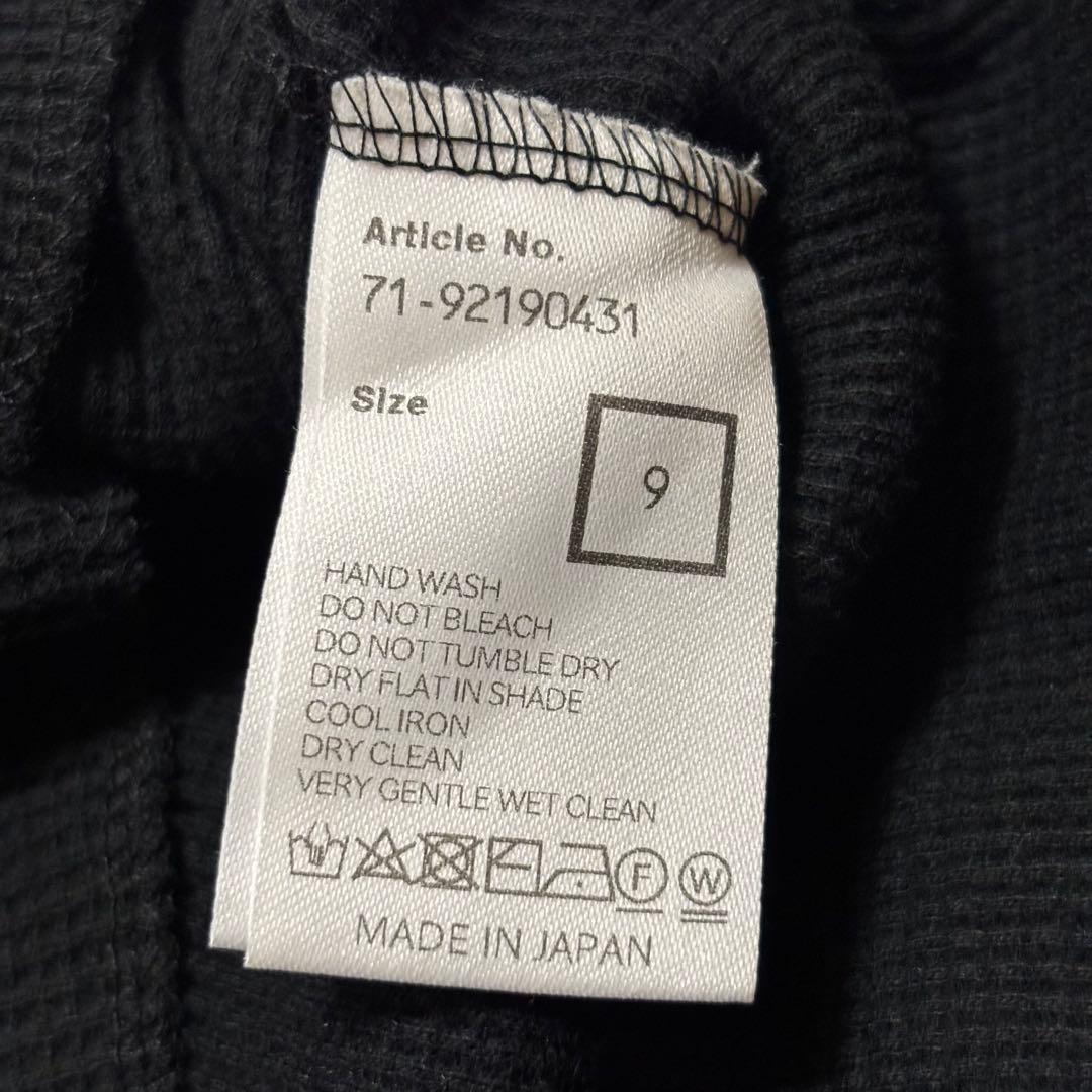 Maison de Beige 9 ノースリーブ トップス 黒 通勤 綿100% — image 3