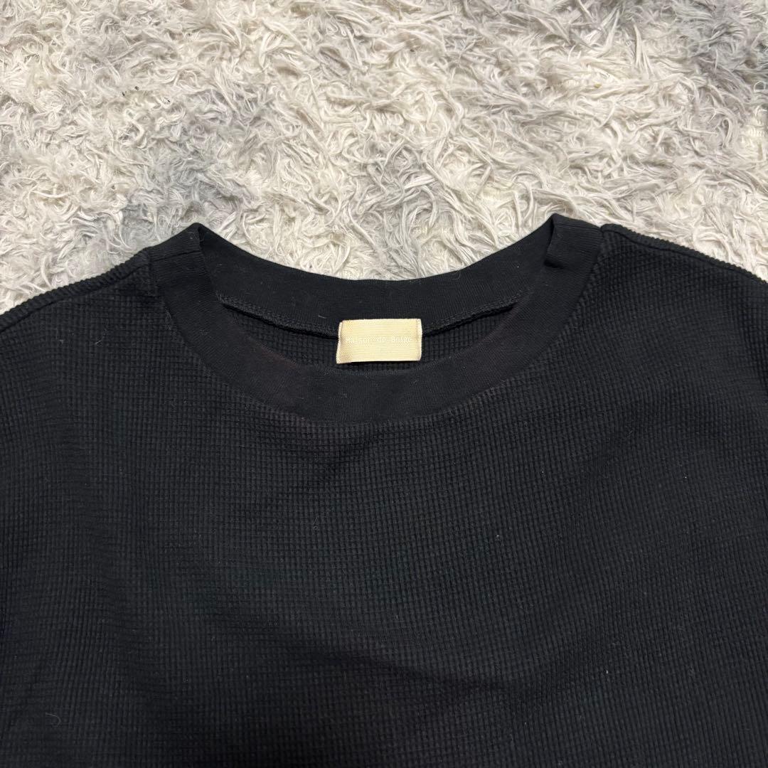 Maison de Beige 9 ノースリーブ トップス 黒 通勤 綿100% — image 5